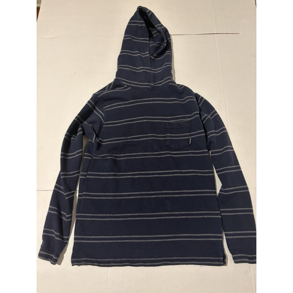 EUC Billabong Boy's Flecker Ventana Pullover Hoodie Striped Knit Size Large 14
